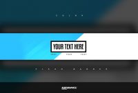Free Gfx: Free Photoshop Banner Template: Clean 2D Custom inside Adobe Photoshop Banner Templates