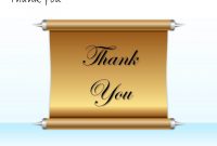 0314 Thank You Card Design | Templates Powerpoint for Powerpoint Thank You Card Template