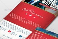 10+ Best Political Palm Card Templates 2020 | Frip.in throughout Push Card Template