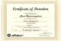 10+ Donation Certificate Templates | Certificate Templates for Donation Certificate Template