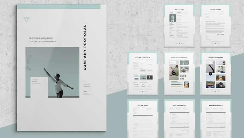 10 Free Indesign Business Proposal Templates pertaining to Business Proposal Indesign Template