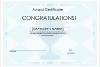 10 Winner Certificate Templates Free Printable Word Pdf for Winner Certificate Template