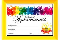 1000 Ideas About Award Certificates On Pinterest Free Talent with regard to Certificate Of Achievement Template For Kids