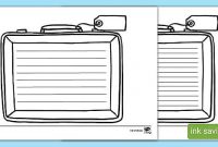102 Top Suitcase Teaching Resources for Blank Suitcase Template