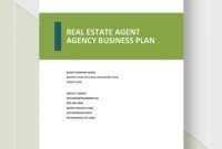 13+ Real Estate Agent Marketing Plan Examples – Pdf, Word inside Real Estate Agent Business Plan Template Pdf