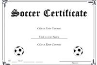 13+ Soccer Award Certificate Examples – Pdf, Psd, Ai throughout Soccer Award Certificate Template