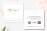 14 Creative Referral Card Template Free Layouts With with regard to Referral Card Template Free