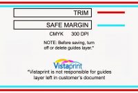 14 Vistaprint Business Card Psd Template Images – Vistaprint regarding Business Card Size Template Psd