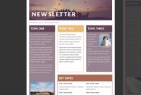 15 Free Microsoft Word Newsletter Templates For Teachers inside Free Business Newsletter Templates For Microsoft Word
