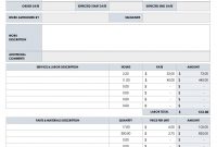15 Free Work Order Templates | Smartsheet for Service Job Card Template
