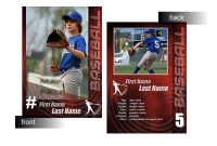 15 Psd Football Trading Card Images – Baseball Trading Card with Free Sports Card Template