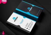 150+ Free Business Card Psd Templates pertaining to Company Business Cards Templates