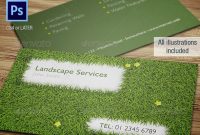 16 Cool Garden Business Card Templates – Desiznworld within Gardening Business Cards Templates
