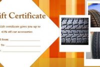 16 Personalized Auto Detailing Gift Certificate Templates intended for Automotive Gift Certificate Template