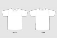 19 Free Blank T Shirt Template Designs – Ucreative | T for Blank Tshirt Template Pdf