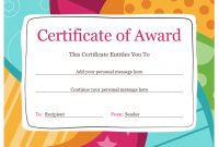 19+ Free Student Award Certificate Templates – Blue Layouts for Free Student Certificate Templates