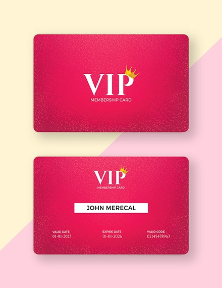 19+ Membership Card Examples, Templates &amp; Design Ideas pertaining to Template For Membership Cards