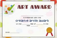 20 Art Certificate Templates (To Reward Immense Talent In throughout Art Certificate Template Free