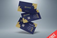 20+ Best Adobe Illustrator Business Card Templates (Free + regarding Adobe Illustrator Card Template