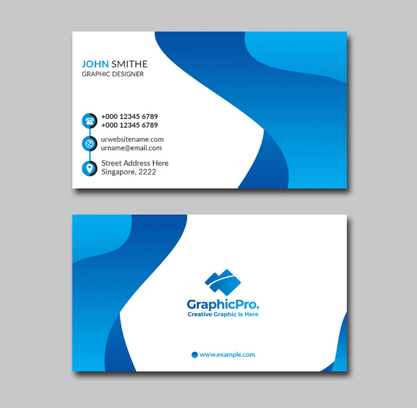 business cards illustrator download