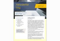 20 Best Free (Editable) Microsoft Word Newsletter (Print intended for Free Business Newsletter Templates For Microsoft Word