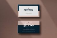 20+ Best Modern Business Card Templates 2020 (Word + Psd with regard to Buisness Card Templates