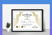 20 Best Word Certificate Template Designs To Award within Professional Certificate Templates For Word