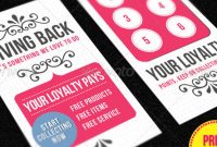 20 Free And Premium Loyalty Cards Templates Design regarding Loyalty Card Design Template