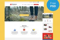 20 Pixel-Perfect Free Psd Website Templates With Amazing regarding Free Psd Website Templates For Business