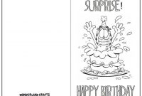 22 Free Printable Print A Birthday Card Template In throughout Template For Cards To Print Free