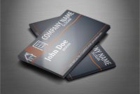 25+ Construction Business Card – Printable, Psd, Eps, Downloads intended for Construction Business Card Templates Download Free