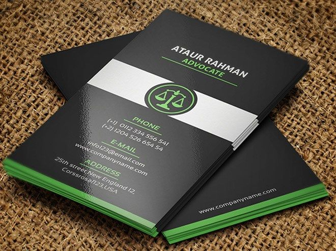 25 Creative Lawyer Business Card Templates | Lawyer Business for Legal Business Cards Templates Free