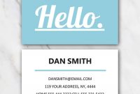 25+ Free Microsoft Word Business Card Templates (Printable with regard to Word Template For Business Cards Free
