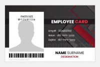 25+ Photo Id Card/badges Printable Templates (Word) | Word throughout Work Id Card Template