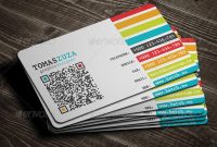 25 Qr Code Business Card Templates – Bashooka inside Qr Code Business Card Template