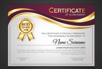 26+ Award Certificate Templates – Free Psd, Pdf Format Download for Blank Certificate Templates Free Download