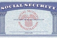 26 New Blank Social Security Card Template Pdf with regard to Social Security Card Template Pdf