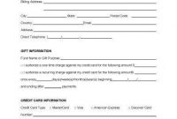 27+ Credit Card Authorization Form Template Download (Pdf for Credit Card Authorization Form Template Word