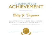 27 Printable Award Certificates [Achievement, Merit, Honor intended for Academic Award Certificate Template