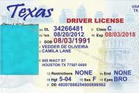 28 Drivers License Template Free In 2020 | Id Card Template throughout Blank Drivers License Template