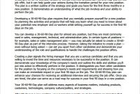 30-60-90 Day Business Plan For Sales Interview throughout Interview Business Plan Template