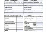 30 Blank Personal Financial Statement In 2020 | Personal in Blank Personal Financial Statement Template
