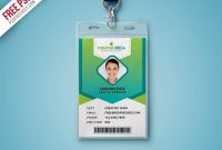 30 Free College Id Card Template Psd Free Download In inside College Id Card Template Psd