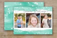 30 Holiday Card Templates For Photographers To Use This Year regarding Free Photoshop Christmas Card Templates For Photographers