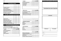 30+ Real & Fake Report Card Templates [Homeschool, High in College Report Card Template