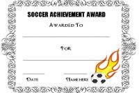 30 Soccer Award Certificate Templates – Free To Download pertaining to Soccer Certificate Template