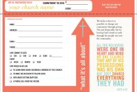 3000 – Full Size Pledge Insert | Card Template, Welcome Card for Building Fund Pledge Card Template