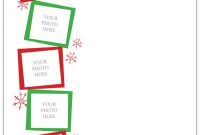 33 Free Templates To Help You Send Holiday Cheer | Christmas inside Christmas Note Card Templates