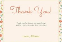 35 Free Printable Thank You Card Template Design With within Free Printable Thank You Card Template