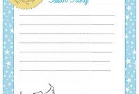 37 Tooth Fairy Certificates &amp; Letter Templates - Printable intended for Free Tooth Fairy Certificate Template